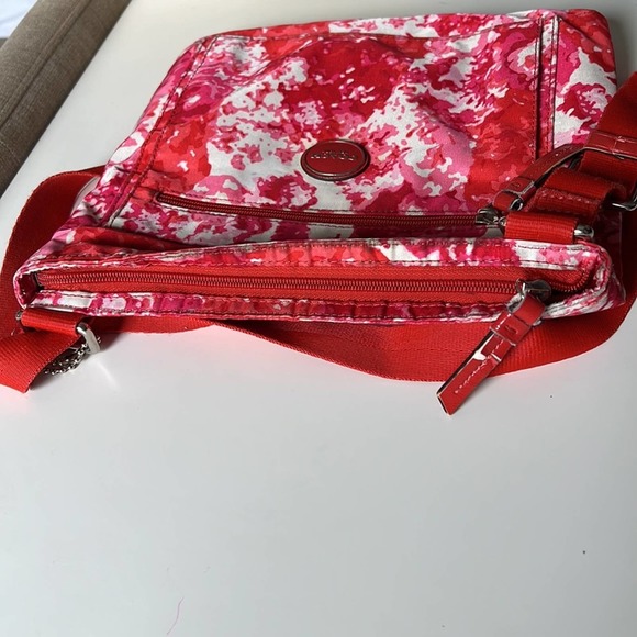 Coach Bags Coach Nylon Getaway Floral File Crossbody Bag Poshmark